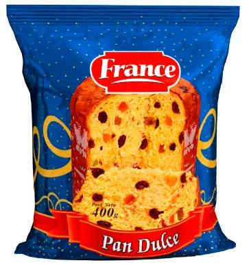 Pan Dulce France con Frutas 400G