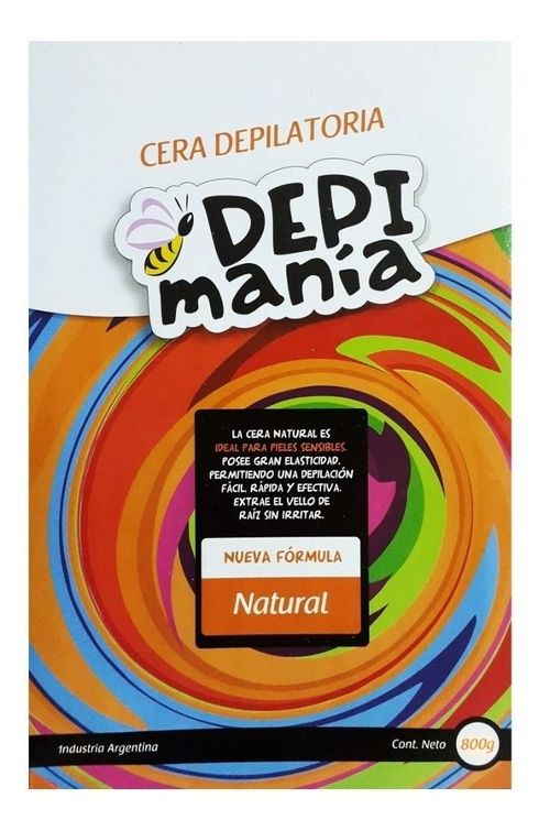 Cera Depilatoria Depimiel Natural 800G