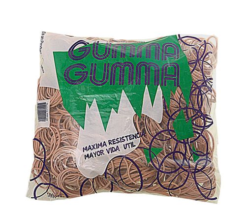 Bandas Elásticas Gumma Bolsa 500g