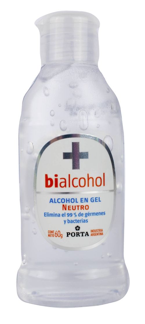 Alcohol Gel Porta Neutro 60G