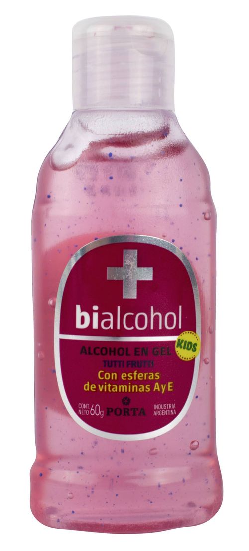 Alcohol Gel Porta Kids Pink 60G