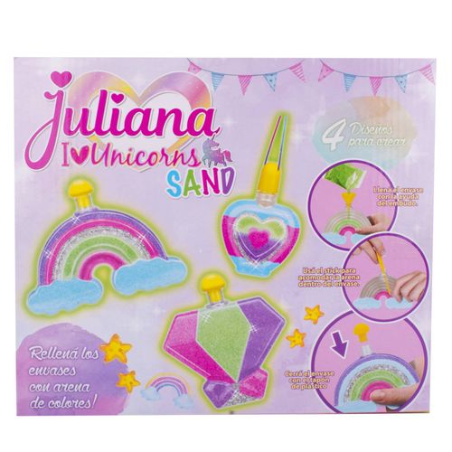 Set Arte Juliana I Love Unicorns Sand