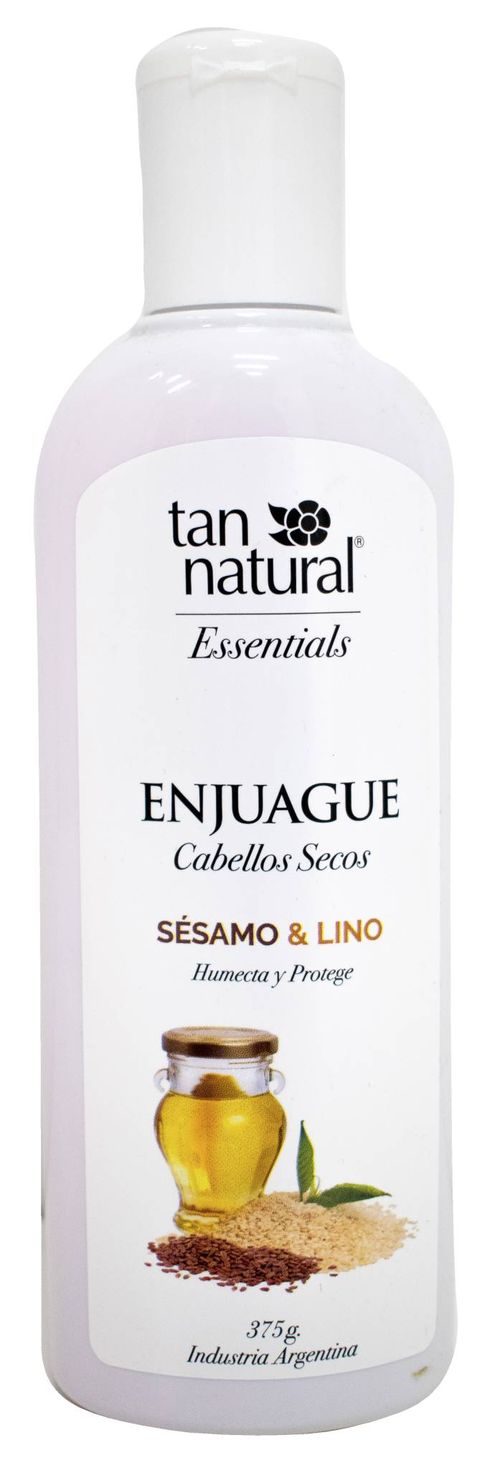 Enjuague Tan Natural Sésamo y Lino Secos 375ml