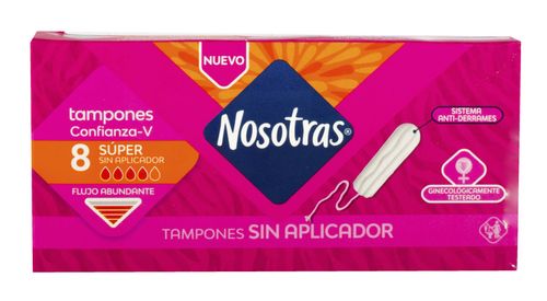 Tampones Nosotras Super Digital 8