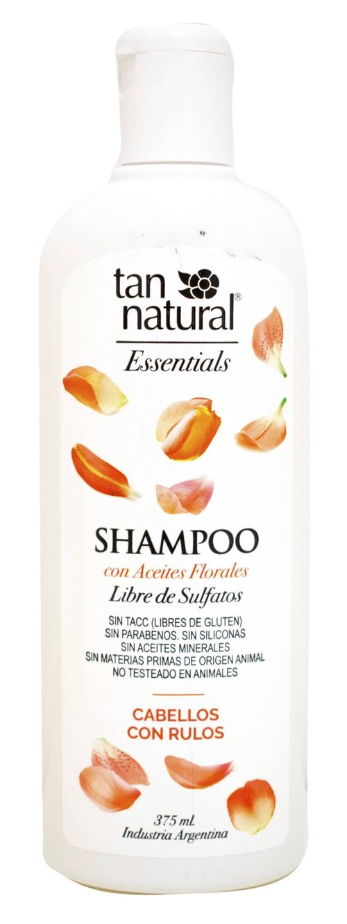 Shampoo Tan Natural Rulos s/Sulfato 375ml