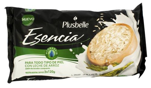 Jabones Tocador Plusbelle Todo Tipo Piel 120G 3