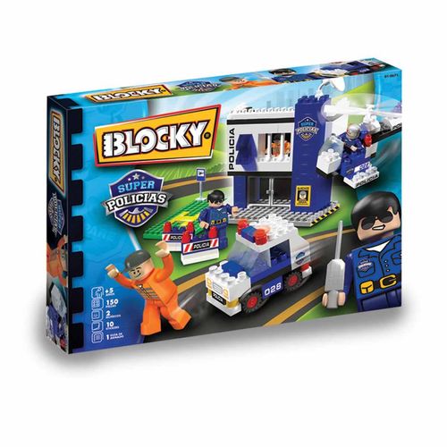 Ladrillos Blocky Súper Policía 150