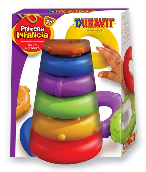 Pirámide Duravit Anillos Apilables