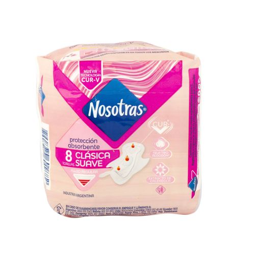 Toallas Femeninas Nosotras Clásica Curva 8