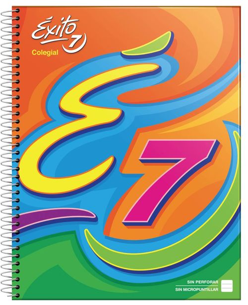 Cuaderno A4 Exito 7 Coleg 60 Hj Rayado