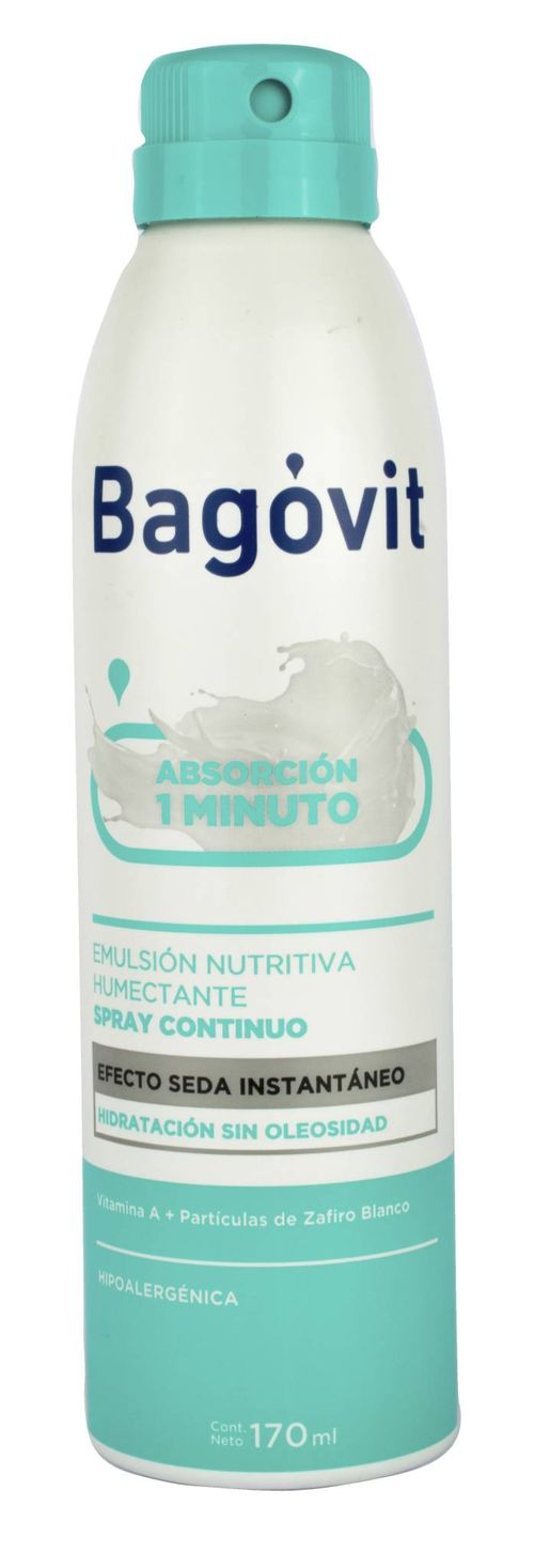 Emulsión Bagóvit A Spray 1 Minuto 170ML