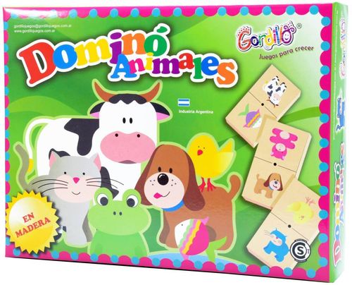 Dominó Gordillo Animales de Madera