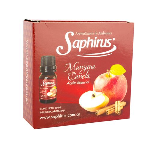 Aceite Saphirus p/Hornito Manzana Canela