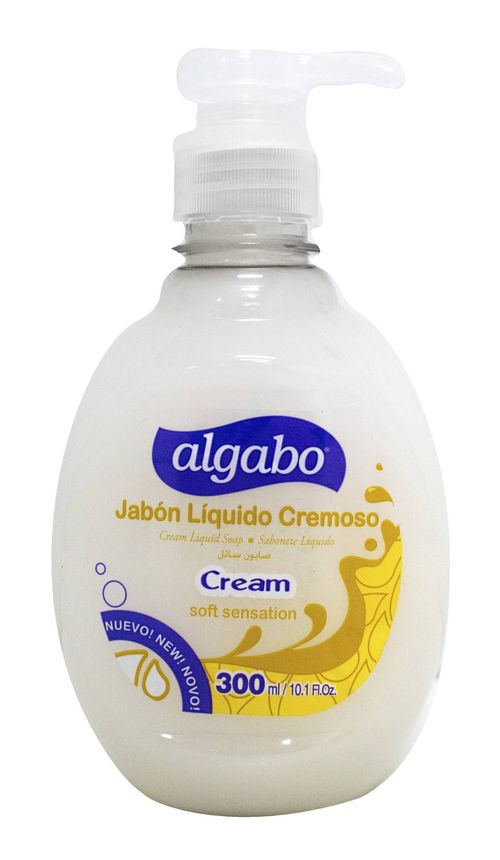 Jabón Líquido Algabo Vál Cream 300ML
