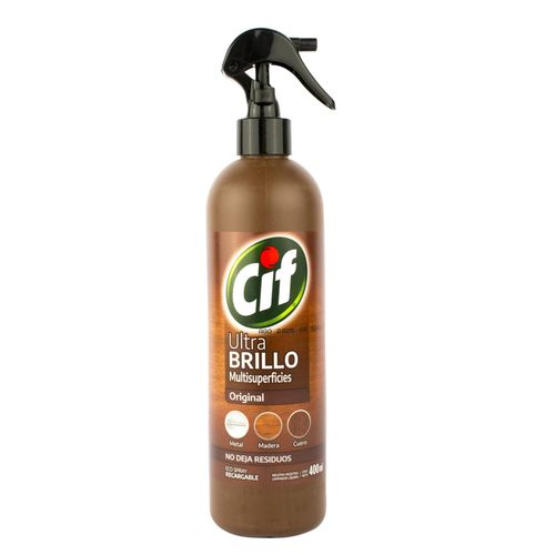 Limpiador Cif Ultra Brillo Original GT 400ML