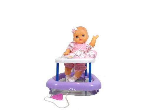 Mi Bebé Yoly Bell con Andador y Acc. Bolsa 33CM