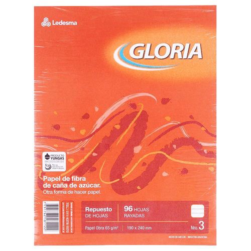Repuesto N3 Gloria 96 Hj Rayado