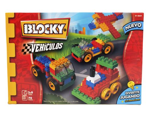 Ladrillos Blocky Vehículos 2 70