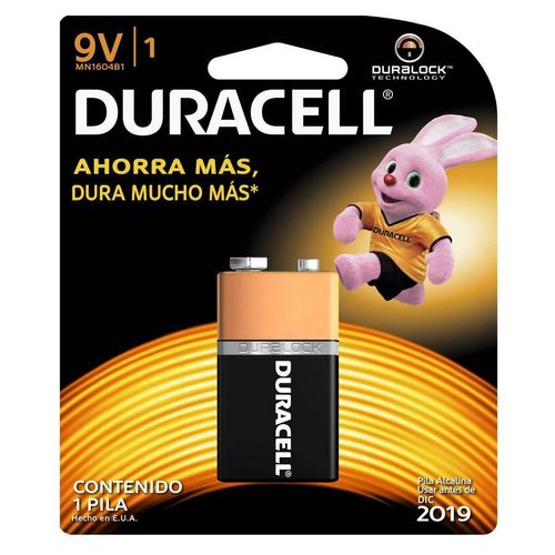 Batería Duracell 9V Duramax