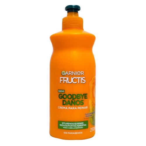 Crema para Peinar Fructis Goodybe Daños Larg 250ML