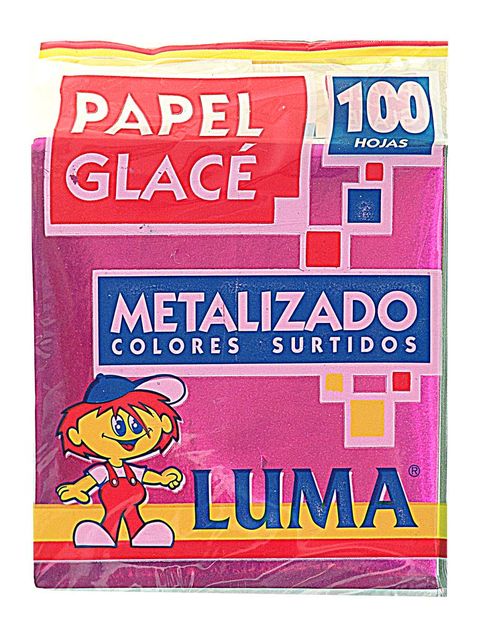 Papel Glacé Luma 100 Hj Metalizado