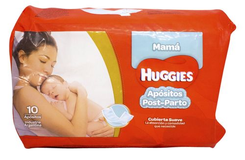 Apósitos Huggies Post Parto Mamá 10