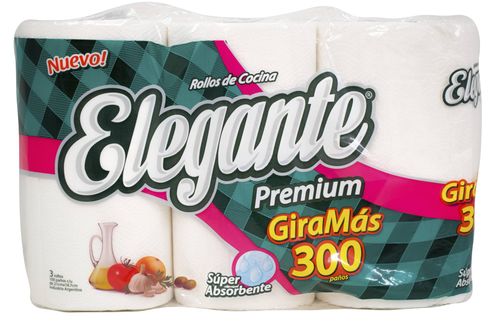 Rollos de Cocina Elegante Premium 300 Paños 3