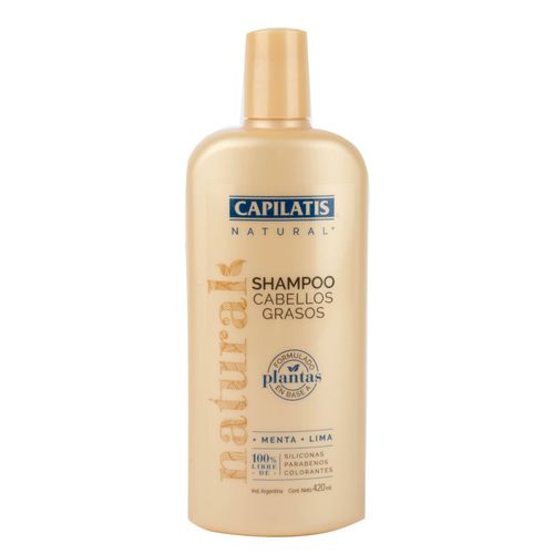 Shampoo Capilatis Natural Cabellos Grasos 420ML