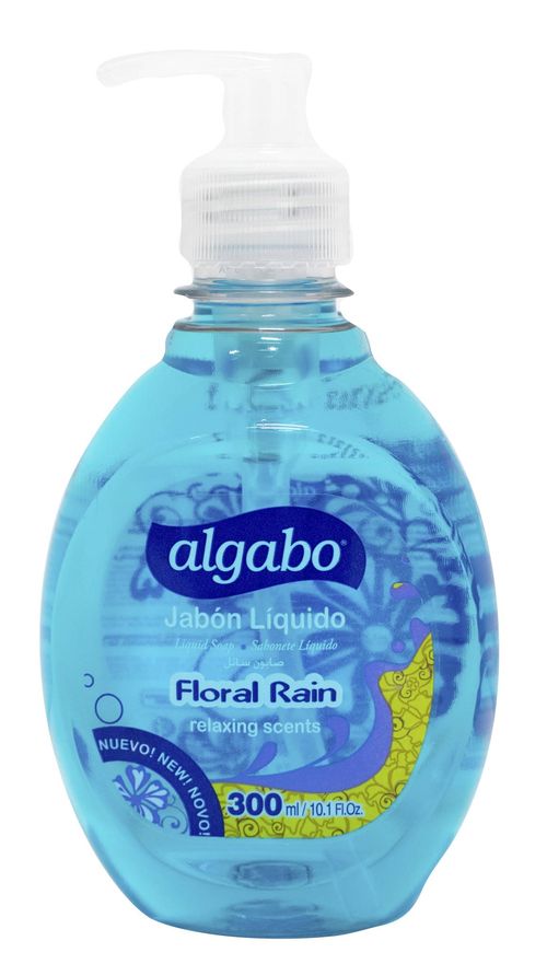 Jabón Líquido Algabo Vál Floral Rain 300ML