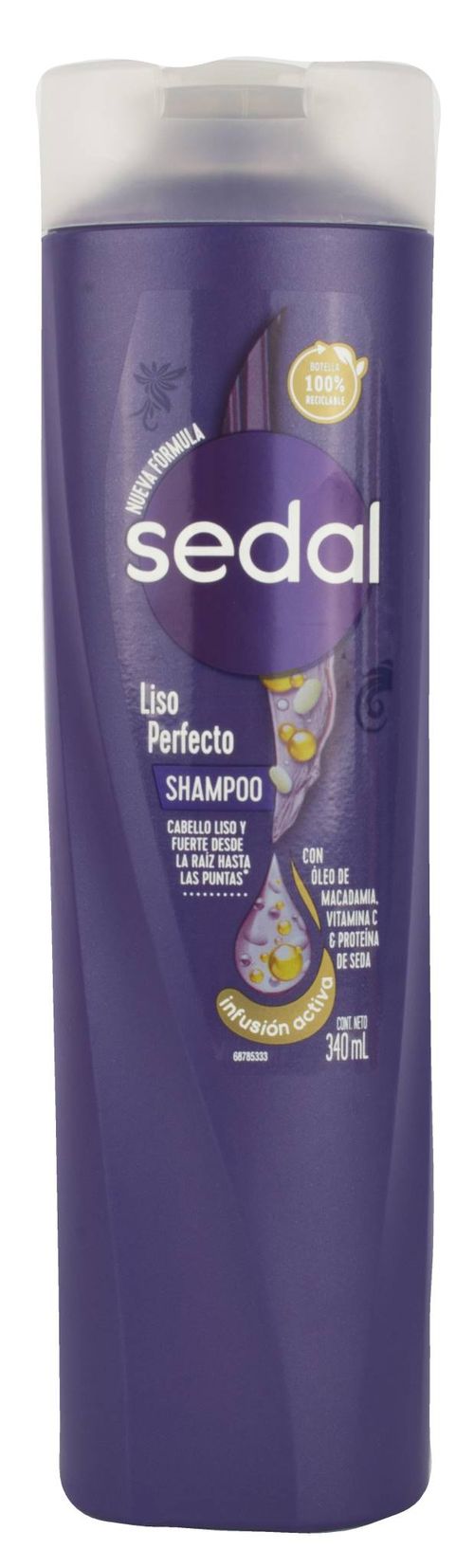 Shampoo Sedal Liso Perfecto 340ML
