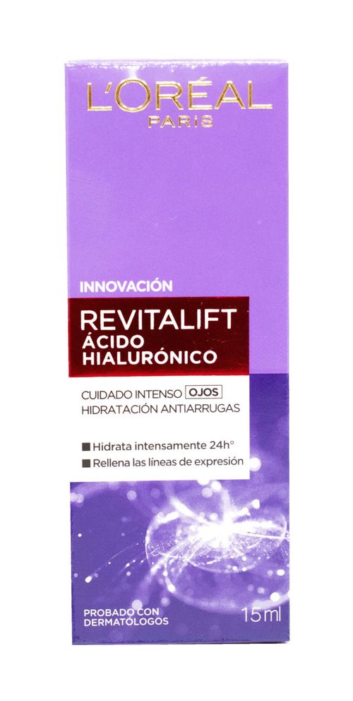 Crema Facial L'oréal Revitalif Hialur.Ojos 15ML