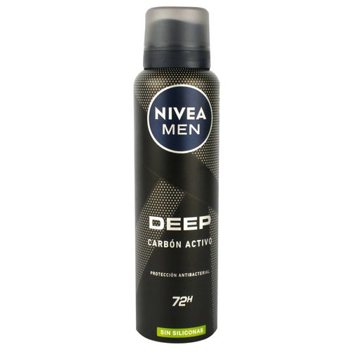 Desodorante Nivea Aero Men Carbón Activo 150ML