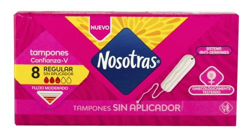 Tampones Nosotras Regular Digital 8