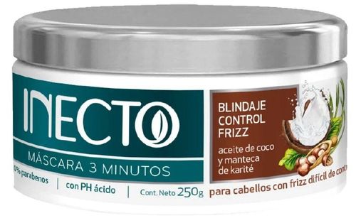 Máscara Capilar Inecto 3M Blindaje Frizz 300G