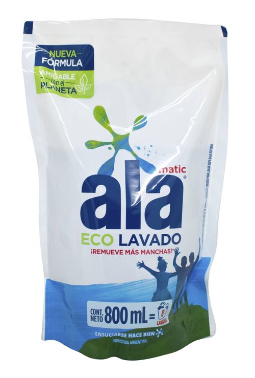 Jabón Líquido Ala Ecolavado DP 800ML