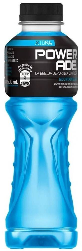 Bebida Powerade Isotónica Mountain Blast 500ML