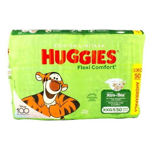 Pañales Bebés Huggies Xxl Flexi Comfort 50