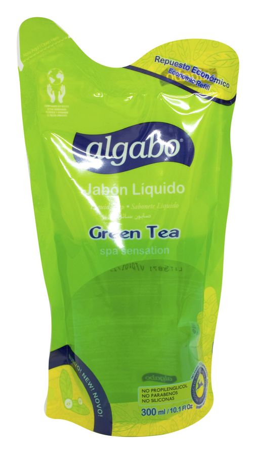 Jabón Líquido Algabo DP Green Tea 300ML
