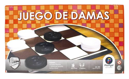 Juego de Damas Plastigal