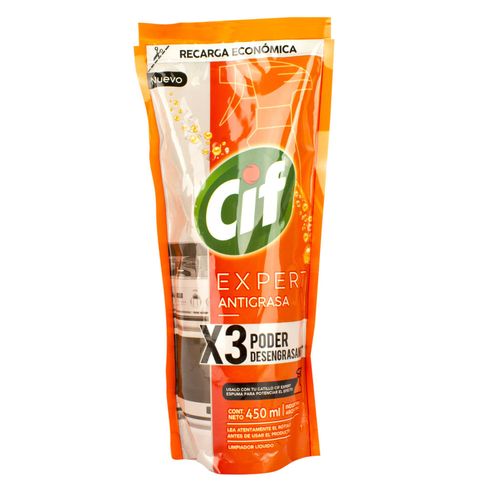 Limpiador Líquido Cif DP Antigrasa Expert 450ml