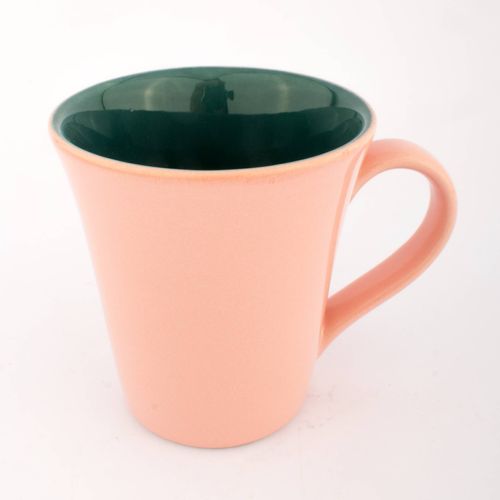 Jarro Mug Oxford Tulip Verde/Rosa 330ML