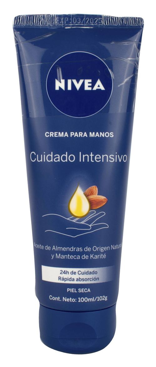 Crema de Manos Nivea Cuidado Intensivo 100ML