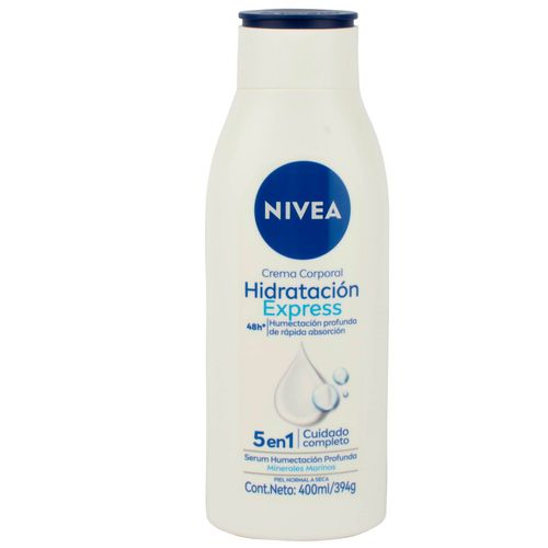 Crema Corporal Nivea Hidratación Expr 5EN1 400ml