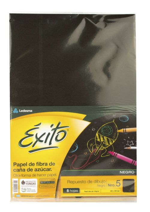 Repuesto Exito N5 Dibujo 5Hj Negro