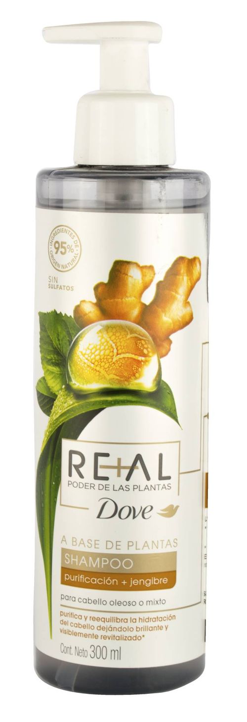 Shampoo Dove Purificación+Jengibre 300ML