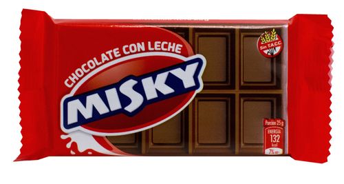 Chocolate Misky Leche 25g