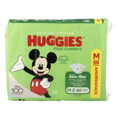 Pañales Bebés Huggies Flexi Comfort M 68