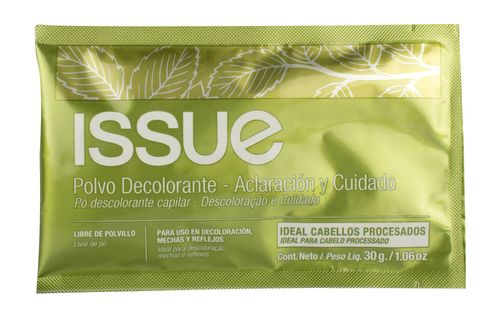 Polvo Decolorante Issue Aclarante y Cuidado 30g