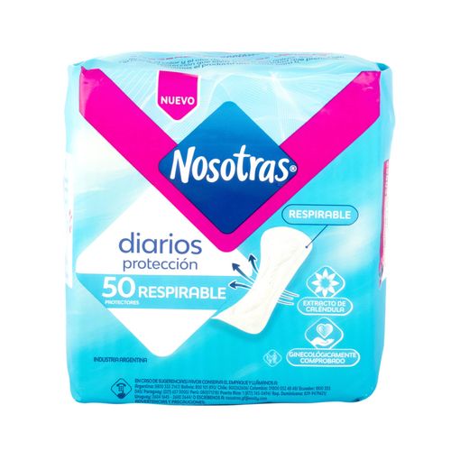 Protectores Diarios Nosotras Respirable 50