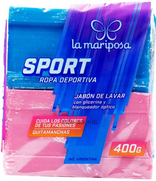 Jabones Pan Mariposa Bicolor Quitamanch 200G 2